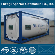 Tanque de almacenamiento de gas del contenedor ISO del cilindro LPG de 20 pies